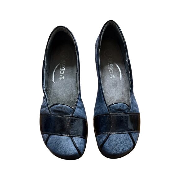 Naot Architect Indigo Blue Wave Shoes Ballet Flats Loafers EU 41 US 10-10.5 EUC - Picture 12 of 12